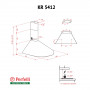 Витяжка купольна Perfelli KR 5412 W LED