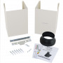 Витяжка декоративна похила Perfelli DNS 6763 B 1100 IV LED Strip