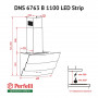 Витяжка декоративна Похила Perfelli DNS 6763 B 1100 WH LED Strip