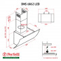 Витяжка декоративна Похила Perfelli DNS 6862 BL LED