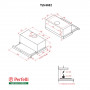Витяжка телескопічна Perfelli TLS 6632 W LED