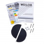 Витяжка повновбудовувана WEILOR PBS 72650 GLASS BG 1250 LED Strip