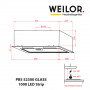 Витяжка повновбудовувана WEILOR PBS 52300 GLASS BG 1000 LED Strip