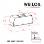 Витяжка повновбудовувана WEILOR PPE 5230 SS 1000 LED
