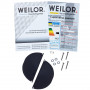Витяжка повновбудовувана WEILOR PBS 72650 GLASS WH 1250 LED Strip