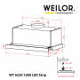 Витяжка телескопічна WEILOR WT 6230 I 1000 LED Strip
