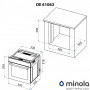 Електрична духова шафа Minola OE 61063 WH
