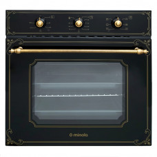 Електрична духова шафа Minola OE 66134 BL RUSTIC GLASS