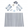 Газова варильна поверхня Perfelli design HGM 6430 INOX SLIM LINE