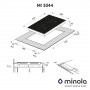 Індукційна варильна поверхня Domino Minola MI 3044 GW