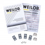 Індукційна варильна поверхня WEILOR WIS 642 BLACK