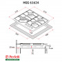 Газова варильна поверхня Perfelli HGG 61624 WH