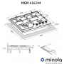 Газова варильна поверхня Minola MGM 616224 WH