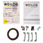 Газова варильна поверхня WEILOR GG 304 BL