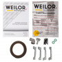Газова варильна поверхня WEILOR GM W 634 SS