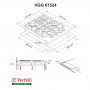 Газова варильна поверхня Perfelli HGG 61524 BL