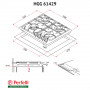 Газова варильна поверхня Perfelli HGG 61429 WH