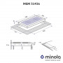 Газова варильна поверхня Minola MGM 31436 BL