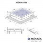 Газова варильна поверхня Minola MGM 41426 WH