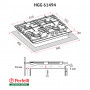 Газова варильна поверхня Perfelli HGG 61494 BL