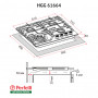 Газова варильна поверхня Perfelli HGG 61664 BL