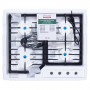 Газова варильна поверхня Perfelli HGM 61494 WH