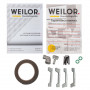 Газова варильна поверхня WEILOR GG W 904 BL