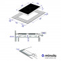 Електрична варильна поверхня Minola MVH 3242 GBL
