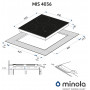 Індукційна варильна поверхня Minola MIS 4036 KBL
