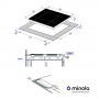 Индукционная варочная поверхность Minola MI 6042 GBL