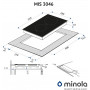 Індукційна варильна поверхня Domino Minola MIS 3046 KWH