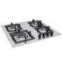 Газова варильна поверхня Perfelli design HGM 6430 INOX SLIM LINE