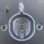 Газова варильна поверхня Perfelli design HGM 6430 INOX SLIM LINE