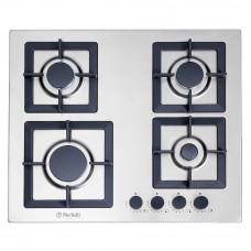 Газовая варочная поверхность Perfelli design HGM 6430 INOX SLIM LINE