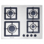 Газова варильна поверхня Perfelli design HGM 6430 INOX SLIM LINE