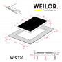 Індукційна варильна поверхня Domino WEILOR WIS 370 WHITE