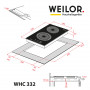 Електрична варильна поверхня WEILOR WHC 332 BLACK