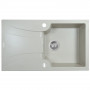 Мийка кухонна гранітна Perfelli FELICINETTO PGF 114-78 LIGHT BEIGE