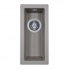 Мойка кухонная гранитная Perfelli ESTO PGE 101-22 GREY METALLIC