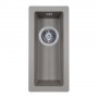 Мийка кухонна гранітна Perfelli ESTO PGE 101-22 GREY METALLIC