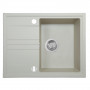 Мойка кухонная гранитная Perfelli SILVE PGS 134-64 LIGHT BEIGE