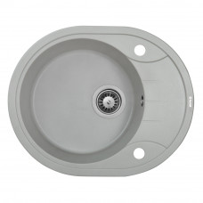 Мойка кухонная гранитная Perfelli PRIMO OGP 1351-58 GREY METALLIC