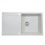 Мойка кухонная гранитная Perfelli VILLA PGV 114-86 WHITE