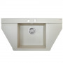 Мийка кухонна гранітна Perfelli MAJESTIC TGM 125-96 LIGHT BEIGE