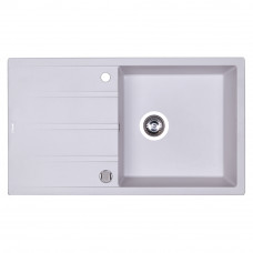 Мойка кухонная гранитная Perfelli RIVIERA PGR 114-86 WHITE