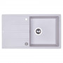 Мийка кухонна гранітна Perfelli RIVIERA PGR 114-86 WHITE