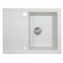 Мойка кухонная гранитная Perfelli SILVE PGS 134-64 WHITE