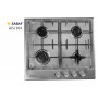 Газова варильна поверхня BORGIO 6721-17 (Linen Inox)