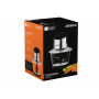 Подрібнювач Ardesto CHK-4001br-400Вт/1л/ скляна чаша / покриття soft touch / срібл.-чорний