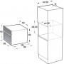 Електрична духова шафа Gorenje BCM547ORA-B